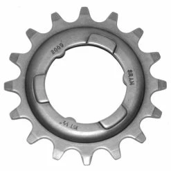 BIKEPARTNER Speedhjul 17 T 3/32 Forkrøblet