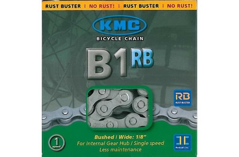 KMC Kæde 1/2" X 1/8" WIDE Anti - Rust 3 KMC Kæde 1/2" X 1/8" WIDE Anti - Rust