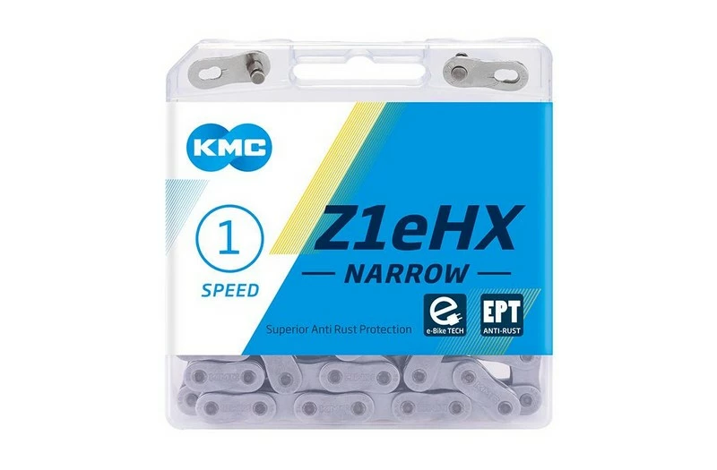 KMC Kæde 1/2x 3/32 Z1eHX EPT 112L (1/60) E-BIKE 3 KMC Kæde 1/2x 3/32 Z1eHX EPT 112L (1/60) E-BIKE