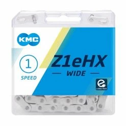 KMC Kæde 1/2x 1/8 Wide Silver 112LED (E-BIKE)
