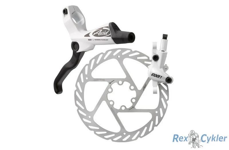 AVID Bremsesæt Elixir 1 1350mm Hvid HØJRE BAG 3 AVID Bremsesæt Elixir 1 1350mm Hvid HØJRE BAG