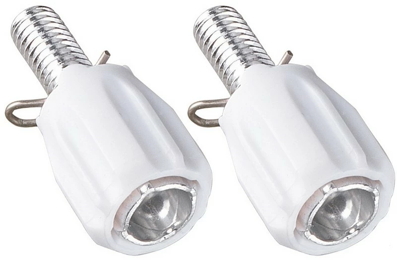 BBB Justerskrue Hvid 2 Stk 3 BBB Justerskrue Hvid 2 Stk