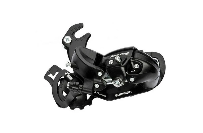 SHIMANO Bagskifter 6-7 Speed Tourney TY300 Med Krog 3 SHIMANO Bagskifter 6-7 Speed Tourney TY300 Med Krog